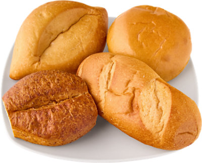 Assorted Rolls 4 Count - EA - Image 1