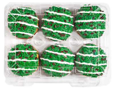 Ct Bakery Mini Cream Football Donuts 6 Count - 12.69 OZ - Image 1