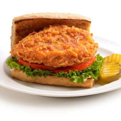 Tyson Red Label Premium Hot N Spicy Uncooked Breaded Chicken Breast Filet - 4 Ounce (Pack of 2) - Image 2