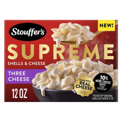 Stouffers Supreme Shells & Three Cheese Sauce 12oz - 12 OZ - Image 1