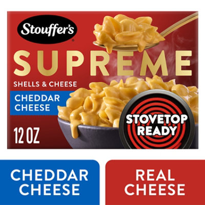 Stouffer's Supreme Shells & Cheddar Cheese Sauce 12oz - 12 OZ - Image 1