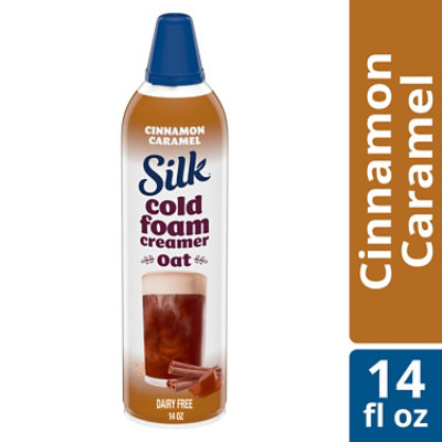 Silk Cold Foam Creamer Cinnamon Caramel 14 Oz - 14 OZ - Image 1