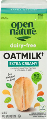 Open Nature Extra Creamy Oatmilk 64 Fz - 64 FZ - Image 5