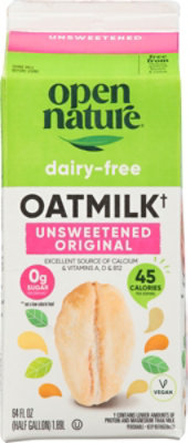 Opn Nat Original Unsweetened Oatmilk 64 Fz - 64 FZ - Image 5