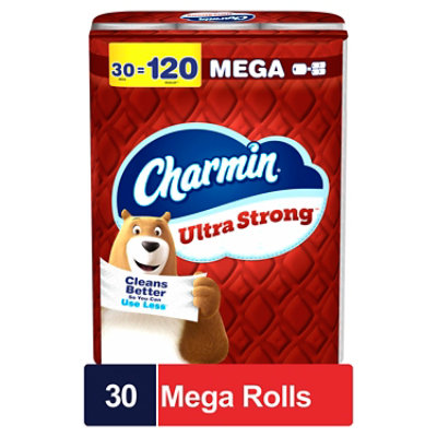 Charmin Ultra Strong Bath Tissue - 30 RL - Image 1