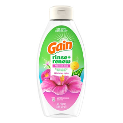 Gain Rinse & Renew Fabric Rinse Hibiscus Hula 36.7 Fl Oz - 36.7 FZ - Image 2