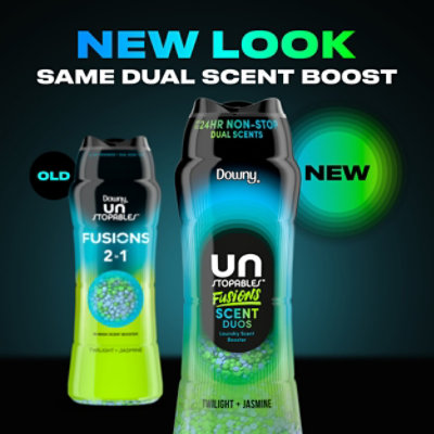 Downy Unstopables Fusions 2 In 1 In Wash Scent Booster Granules Twilight Jasmine 10.7 Oz - 10.7 OZ - Image 2