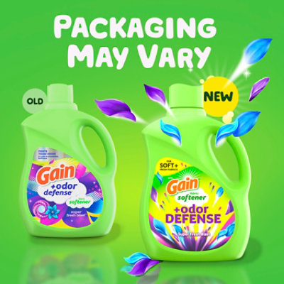 Gain Ultra Liquid Fabric Softener Plus Odor Defense Super Fresh Blast - 44 Fl. Oz. - 44 FZ - Image 2