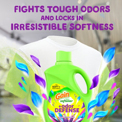 Gain Ultra Liquid Fabric Softener Plus Odor Defense Super Fresh Blast - 44 Fl. Oz. - 44 FZ - Image 3