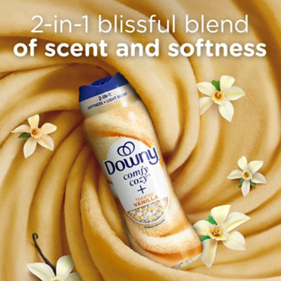 Downy In-wash Softening Booster, Comfy Cozy Toasted Vanilla - 25.6 Oz. - 25.6 OZ - Image 3