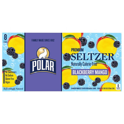 Polar Blackberry Mango Seltzer 8-12fz - 8-12 FZ - Image 3