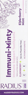 Radius Toothpaste Immune Adult Mint - 2.5 OZ - Image 5