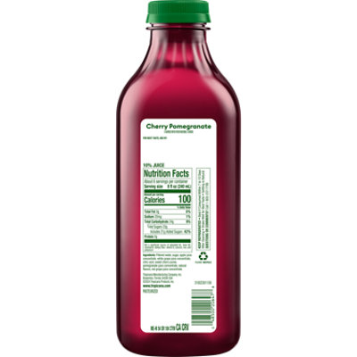 Tropicana Cherry Pomegranate Chilled Juice 46fz - 46 FZ - Image 6