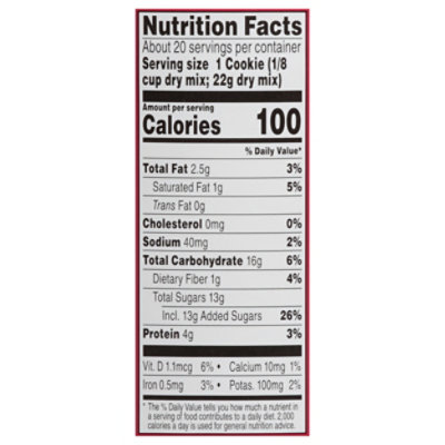 Pb2 Cookie Mix Chocolate Chip - 16 OZ - Image 3
