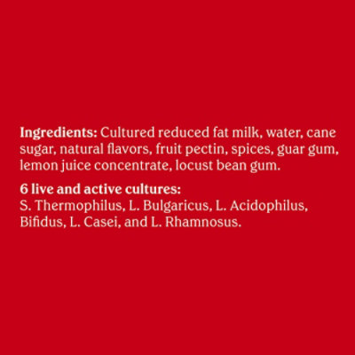 Chobani Reduced Fat Greek Yogurt Limited Batch Spiced Holiday Nog 5.3oz - 5.3 OZ - Image 4