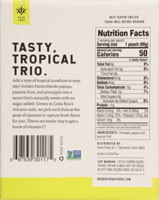 Golden Farms Fruit Sauce Tropical 4pk - 4-3.17 OZ - Image 5