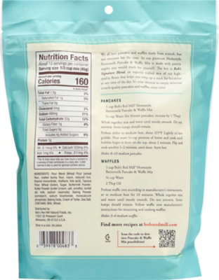 Bobs Red Mill Pancake Waffle Mix Buttermilk - 20 OZ - Image 5