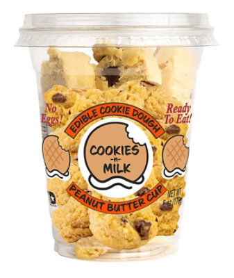 Peanut Butter Cookie Edible Cookie Dough Cup - 6 OZ - Image 1