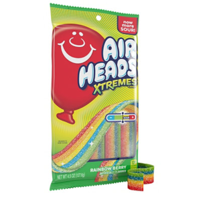 Airheads Xtremes Rainbow Berry Bag 4.5 Oz - 4.5 OZ - Image 2