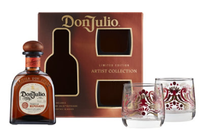 Don Julio Reposado W2 Rocks Glasses - 750 ML - Image 1