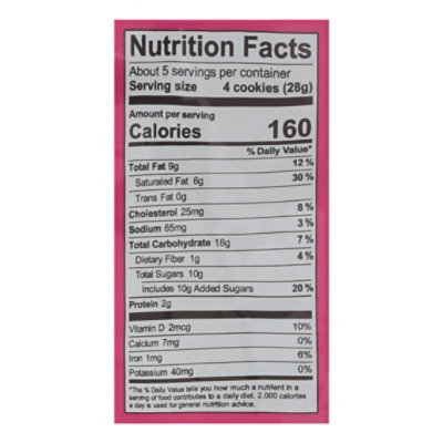 Spritzal Cookie Co Almond Chocolate Chip 5oz - 5 OZ - Image 3