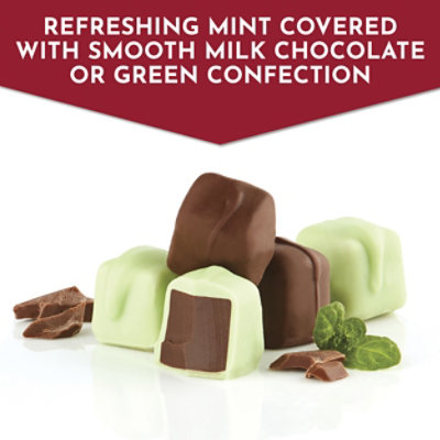 Fannie May Milk Chocolate Candy Mint Meltaways Gift Box - 7.28 Oz - Image 4