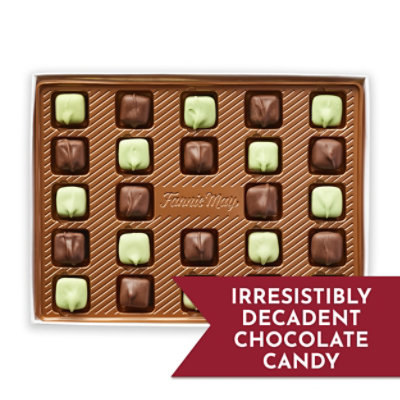 Fannie May Milk Chocolate Candy Mint Meltaways Gift Box - 7.28 Oz - Image 5