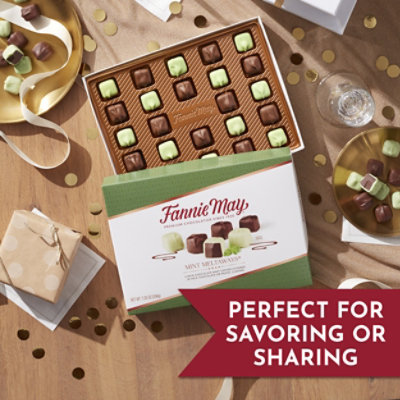 Fannie May Milk Chocolate Candy Mint Meltaways Gift Box - 7.28 Oz - Image 2