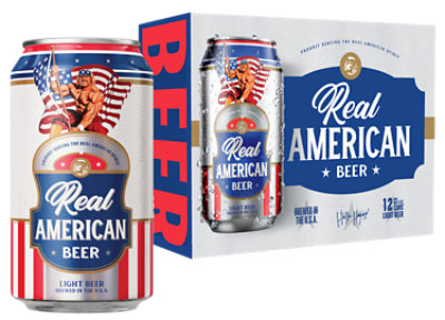 Real American Light Beer 12/12c - 12-12 FZ - Image 1