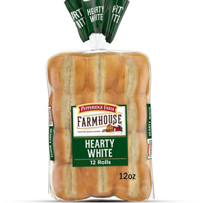 Pepperidge Farm Farmhouse Hearty White Dinner Rolls - 12 Oz - Image 1