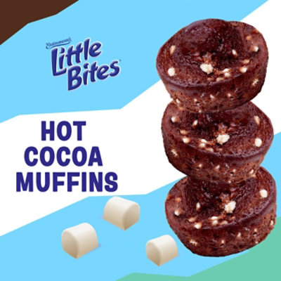 Entenmanns Little Bites Hot Cocoa With Marshmallow Mini Muffins - 8.25 OZ - Image 3