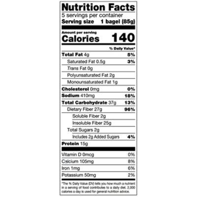 Aunt Millies Live Carb Smart Everything & More Bagels - 15 OZ - Image 3