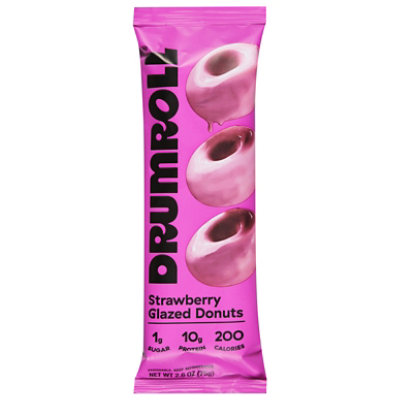 Drumroll Snacks Donuts Strawberry Glazed - 2.6 OZ - Image 3