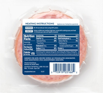 Hatfield Pork Roll 8 Oz - 8 OZ - Image 6