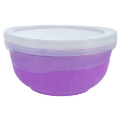 Ep Plastic Bowl W/lid 2pk - EA - Image 1