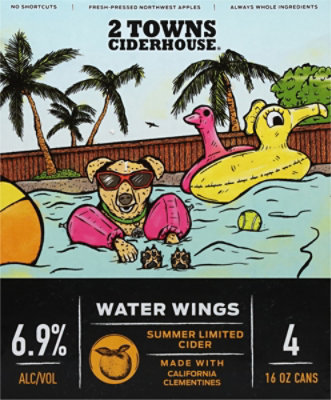 2 Towns Ciderhouse Limited Release Hard Cider 4-16 Fl Oz In Cans - 4-16 FZ - Image 5