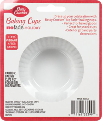 Betty Crocker Metallic Red No Fade Liner - EA - Image 4