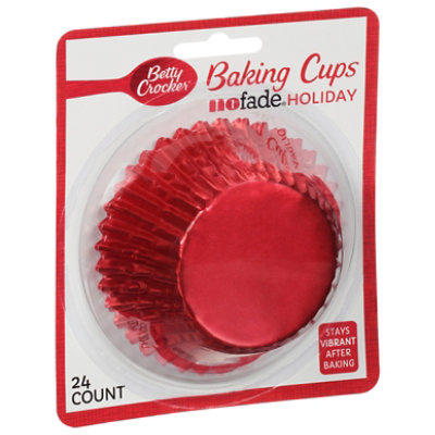 Betty Crocker Metallic Red No Fade Liner - EA - Image 1