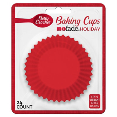 Betty Crocker Metallic Red No Fade Liner - EA - Image 1