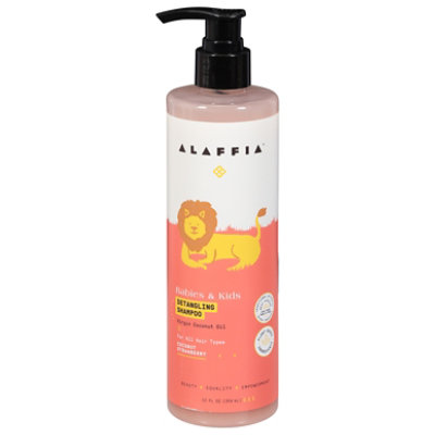 Alaffia Babies & Kids Coconut Strawberry Detangling Shampoo - 12 OZ - Image 3