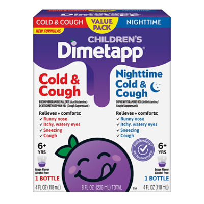 Imetapp Child Cold & Cough Dt/nt - 2-4 FZ - Image 1