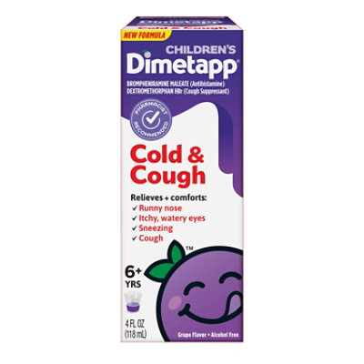 Dimetapp Child Cold & Cough - 4 FZ - Image 1