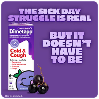 Dimetapp Child Cold & Cough - 4 FZ - Image 3