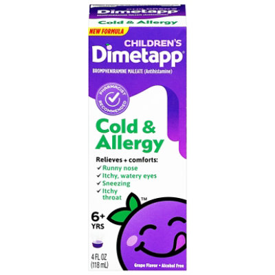 Children's Dimetapp Cold & Allergy - 4 FZ - Image 3