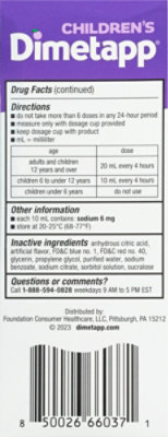 Children's Dimetapp Cold & Allergy - 4 FZ - Image 5