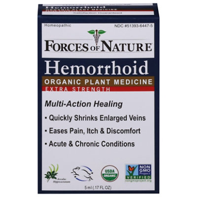 Forces Of Nature Hemorrhoid Control Extra Strength - 5 ML - Image 3