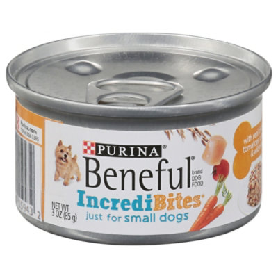 Purina Beneful Incredibites With Real Chicken, Tomatoes, Carrots & Wild Rice 3 Oz - 3 OZ - Image 3