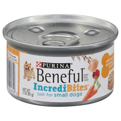 Purina Beneful Incredibites With Real Chicken, Tomatoes, Carrots & Wild Rice 3 Oz - 3 OZ - Image 1