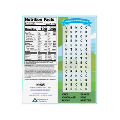 Drakes Mini Cake Bites Pound Cake Carton 8.44 Oz - 8.44 OZ - Image 4