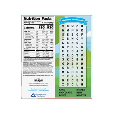 Drake's Mini Cake Bites Coffee Cake Carton 8.44 Oz - 8.44 OZ - Image 4